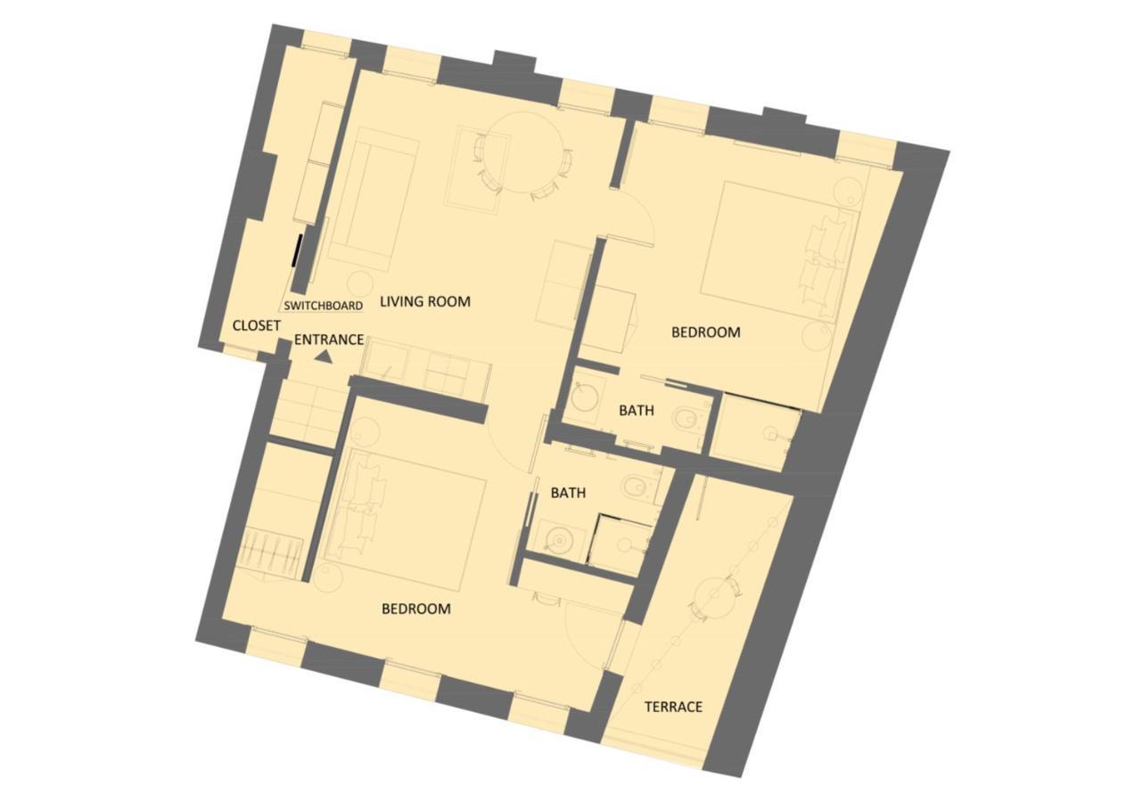 Apartamento Tadomo - Corte Del Cafetier *
